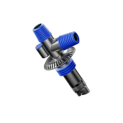 Razširjen talni odtok za pralni stroj – trosmerni priključek, zaščita proti vonjavam in prelivu Blue