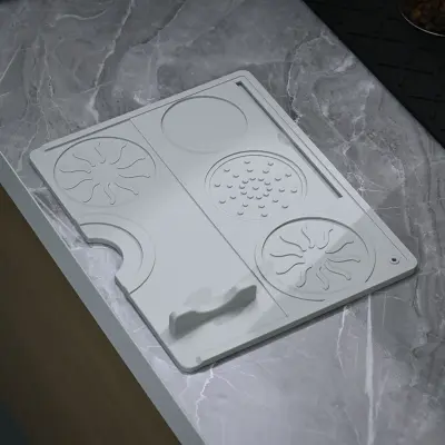 Silikonska Podloga za Tamper za Kavo - Podloga za Espresso Pribor Gray