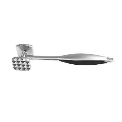 Dvostransko kladivo za mehčanje mesa – nerjaveče jeklo za mehčanje