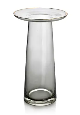 Serenite Vaza Z Ovratnikom V25X14,5Cm Siva