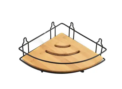 Carl Bamboo Kopalniški Regal H6,5X19X20Ccm 1 Nivo