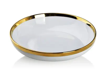 Basic Skleda 24,8Xh5,5Cm Zlata Črta
