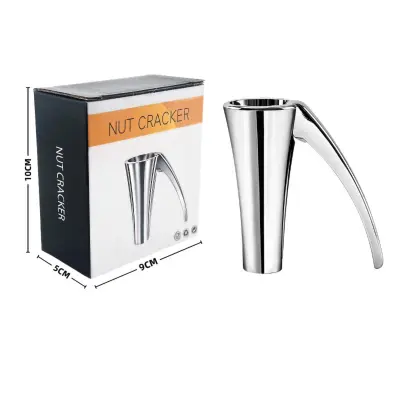 Levakasto luskalo za orehe iz cinkove zlitine z ABS ročajem, 3,2cm