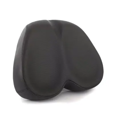 Ergonomsko Udobno Gel Kolo Sedlo - Razbremenitev Pritiska & Blaženje Udarcev Black