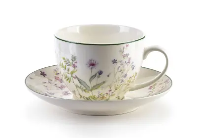 Faccia Verde Skodelica S Krožnikom 250Ml