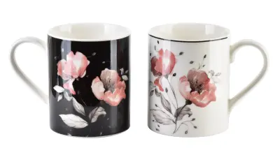 Colorato Komplet 2 Vrčev 2X400Ml 8Xh9,7Cm