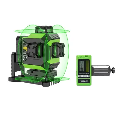 16 Linijski Laserski Nivo, Samonivelirni, 3.7V/6600mAh Baterija, SET1