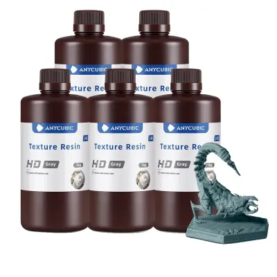 3D tiskalnik smola, visoka natančnost, mat površina, HD siva 5kg