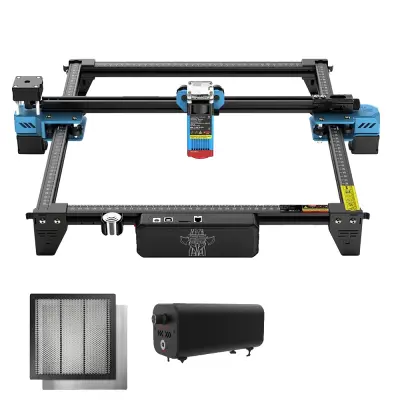 TwoTrees laserski gravirnik, 300mm x 300mm območje graviranja, natančnost 0.1mm, Kit 3, EU, TTS-10 PRO