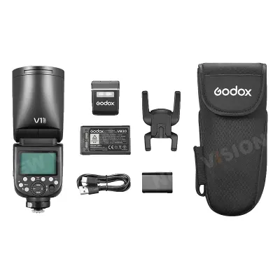Godox V1 Pro TTL bliskavica, TTL združljivost, visoka hitrost sinhronizacije, V1PRO-F
