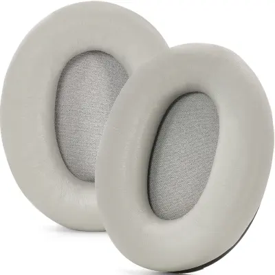 Nadomestni/združljivi deli – 2 kosa zlatih ušesnih blazinic iz jagnječje kože za Sony WH-1000XM4 Gold