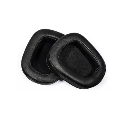 Nadomestne ušesne blazinice iz jagnječje kože za slušalke Logitech G633 G933 - črne (2 kom)