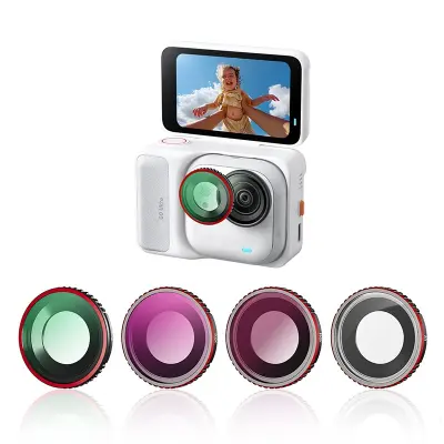 Kompatibilen komplet 4 filtrov ND32+ND64+UV+CPL za Insta360 Go Ultra