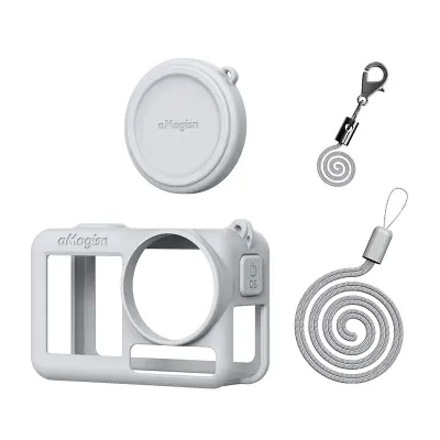 Silikonski ovitek za DJI Osmo Action 5 Pro - Zaščita in stil Grey