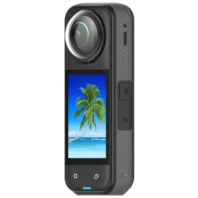 Zaščitna leča Insta360 X4 - Izboljšana jasnost in varnost Black