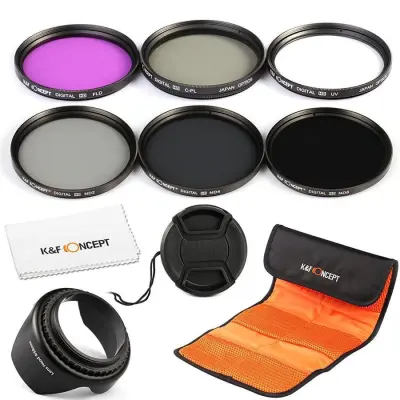 Komplet filtrov za objektive DSLR fotoaparatov za fotografijo  52 mm