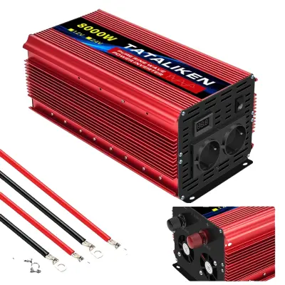 Čisti sinusni inverter, 220V izhod, 50Hz frekvenca, 12V 8000W EU