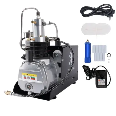 Visokotlačni zračni kompresor, samodejno izklop, hitra hitrost napihovanja, ročna različica, 220V