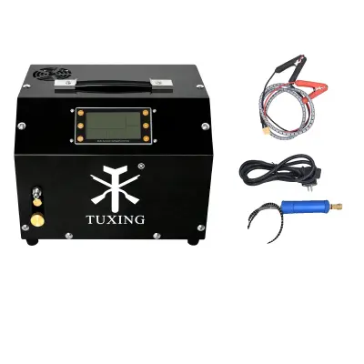 TUXING PCP zračni kompresor, LCD zaslon, 300 Bar visok tlak, LCD zaslon, 220V