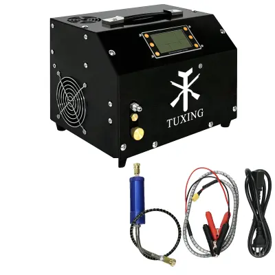 TUXING Kompresor za zrak pod visokim tlakom, 4500 PSI, več možnosti napajanja, TXET063, 220V