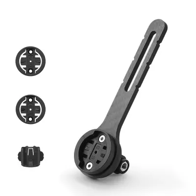 Nosilec za kolesarski računalnik iz ogljikovih vlaken za serijo Garmin Edge