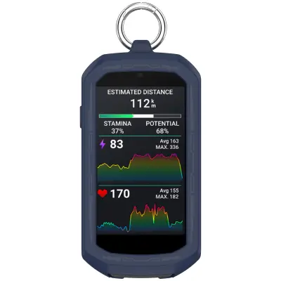 Silikonski ovitek Garmin Edge 1050 z varnim prileganjem Blue