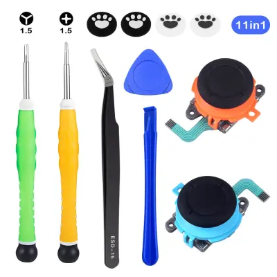 Komplet za popravilo igralne palice SWITCH2 11 v 1 - Odpravite težave s krmilnikom