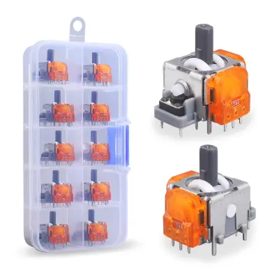 TMR Hall krmilna palica za PS5, nizka poraba energije, 10 kosov