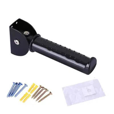 Zložljiva oprijemalna palica: robustna pomožna ograja z nedrsečim oprijemom za varnost v kopalnici in stranišču