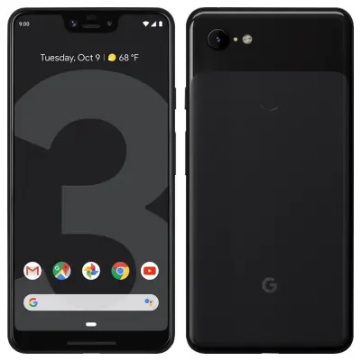 Obnovljeno - znaki rabe - Ecofone Pixel 3 XL crn 4G 128 GB 4 GB ram