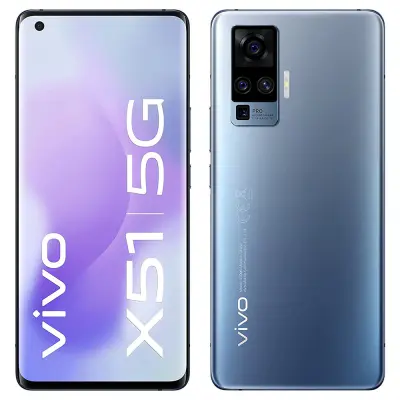 Obnovljeno - znaki rabe - Ecofone X51 5G modra 256 GB 8 GB ram dual sim