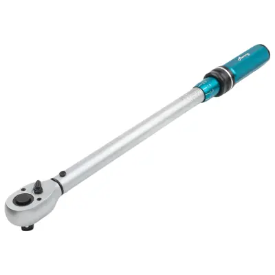 Momentni ključ 1/2 palca, 40-220 Nm, jeklo, dolžina 49 cm, profesionalni mehanski nastavek za zategovanje vijakov koles