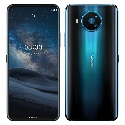 Obnovljeno - znaki rabe - Ecofone 8.3 5G modra 64 GB 6 GB ram dual sim