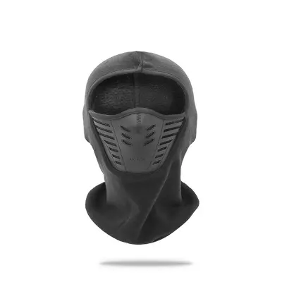 Zimska zunanja flis maska za obraz, odporna proti vetru - balaklava za kolesarjenje, smučanje in motorizem