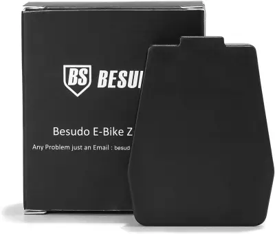 Zaščitni pokrov za držalo Bosch Kiox, podstavek za zaslon e-kolesa, odporna plastika, zaščita kontaktov, črn, 24 cm