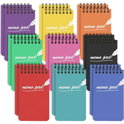 Komplet mini žepnih beležnic - 9 kosov Multicolor2