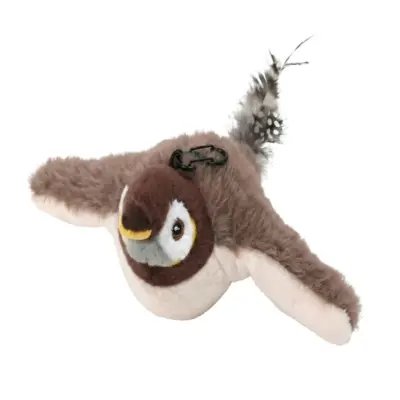 Interaktivna igrača ptica z mahanjem kril za mačke, senzor gibanja, USB polnjenje | CHIRRCAT Vrabec