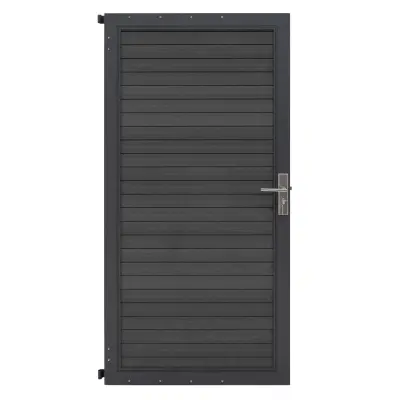 Vrata iz kompozitnih panelov - siva