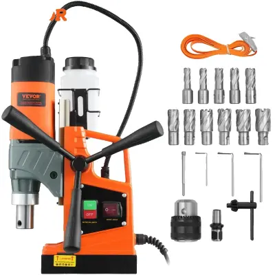 Magnetna vrtalna stiskalnica, 1450W moč, 40mm kapaciteta vrtanja, uporabniku prijazna zasnova