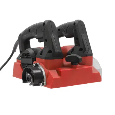 Električna stenska planirna naprava, 1300W moč, nastavljiva globina 1-4mm, rdeča