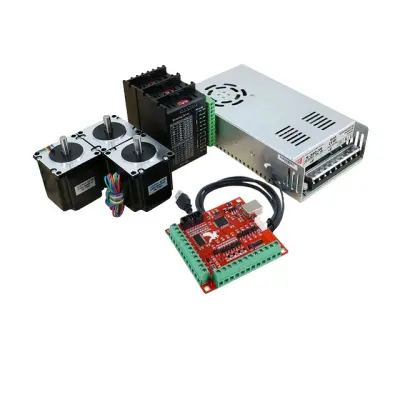 CNC komplet, Nema 23 korak motor, TB6600 gonilnik, 3kit 57HS76, TB6600