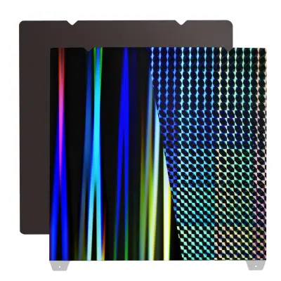 Tiskalna plošča H1H 310x315 mm za 3D tiskalnike, obojestranska magnetna podlaga iz vzmetnega jekla, za Creality K1 Max in Ender