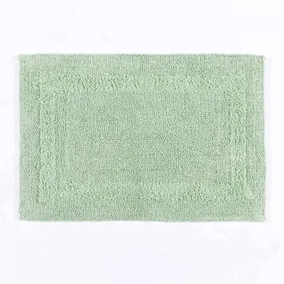 Homescapes grand kopalniška preproga iz bombaža, 70 x 120 cm - žajbljevo zelena