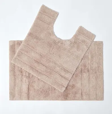 Homescapes kopalniška preproga spa ultra doux 2 pièces nature