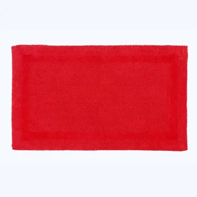 Homescapes grand kopalniška preproga iz bombaža, 70 x 120 cm - rdeča