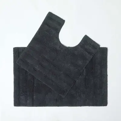 Homescapes kopalniška preproga spa ultra doux 2 pièces noi