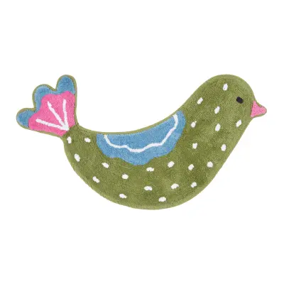 Homescapes preproga enfant - oiseau zelena