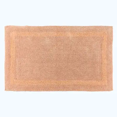 Homescapes grand kopalniška preproga iz bombaža, 70 x 120 cm - pêch