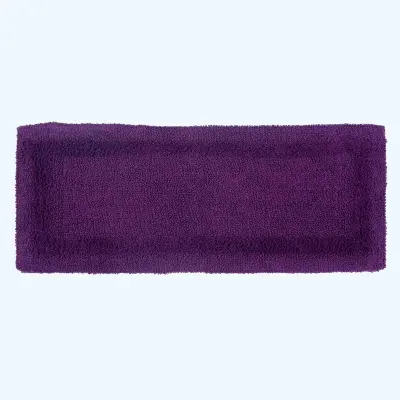 Homescapes kopalniška preproga long iz bombaža, 40 x 100 cm - slivova