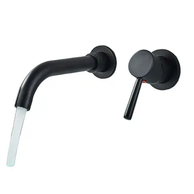 Kopalniška armatura, enoročna kontrola, zaključek, mat črna